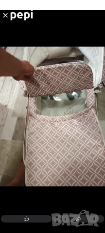 бебешка количка 3 в 1 Adamex, снимка 3 - Детски колички - 52907114