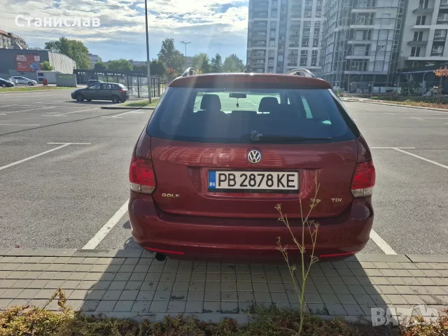 VW Golf 6 комби 1.6 105кс 2011г, снимка 5 - Автомобили и джипове - 56047209