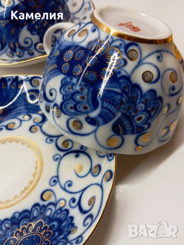 Руски порцелан , снимка 10 - Чаши - 52225872