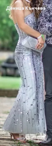 Луксозна официална бална рокля