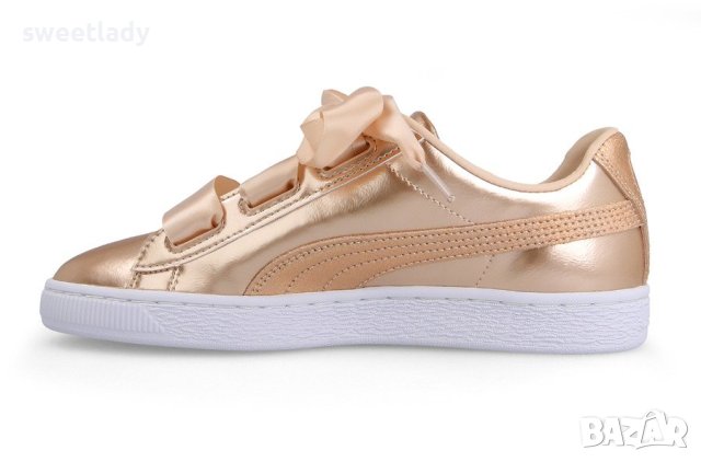 Puma Basket Heart Lunar Lux - дамски кецове, снимка 4 - Маратонки - 40410882