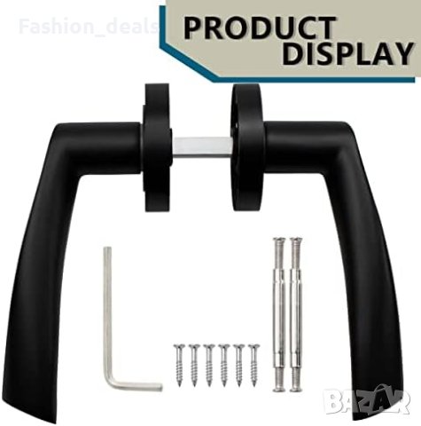 Нова Вътрешна алуминиева дръжка на врата спалня баня без долен пръстен, снимка 3 - Други стоки за дома - 41575535