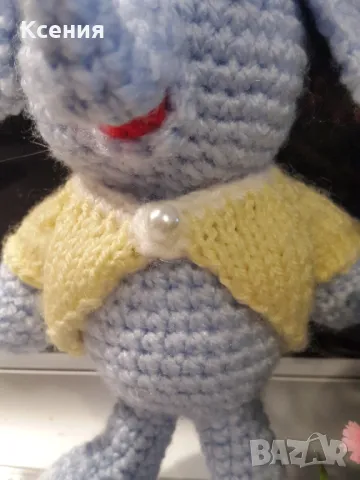 Плетена играчка Слон, Слонче, Плетени, ръчно изработени, прекрасен подарък, снимка 4 - Плюшени играчки - 48387148