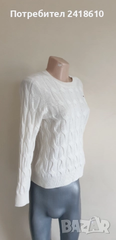 Tommy Hilfiger Cable Wool /  Knit Womens Size M НОВО! ОРИГИНАЛ! Дамски Пуловер, снимка 14 - Блузи с дълъг ръкав и пуловери - 52789562