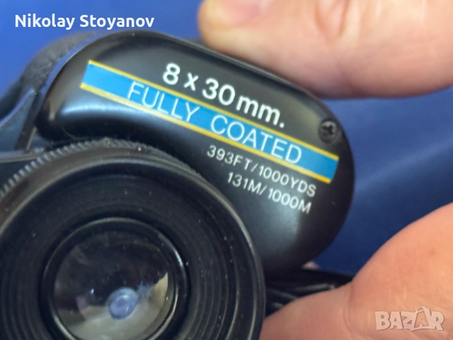 Бинокъл Tasko ZIP 8x30, снимка 6 - Екипировка - 52796446