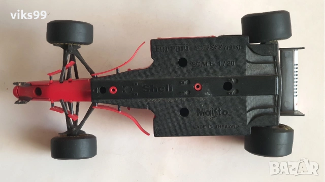 Ferrari F310 1996 Shell Schumacher - 1:20 - Maisto, снимка 9 - Колекции - 53768788