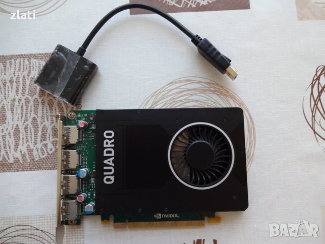 Професионална/геймърска видеокарта NVIDIA QUADRO M2000 4GB GDDR5, снимка 2 - Видеокарти - 34521517