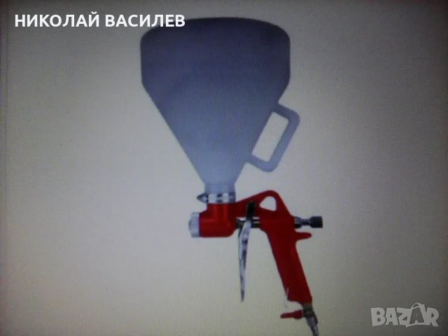 Пистолет за мазилка   и  боядисване  /  шприц / хоросан  и  др . с  3 дюзи / Питай наличен ли  е   ., снимка 7 - Други инструменти - 44421980
