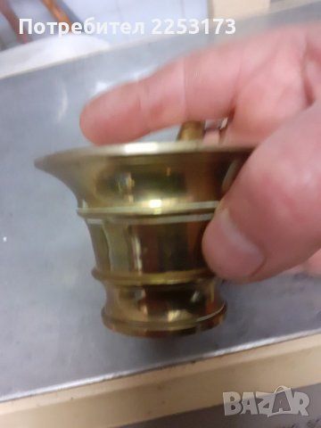 Малък месингов хаван, снимка 4 - Декорация за дома - 40110133