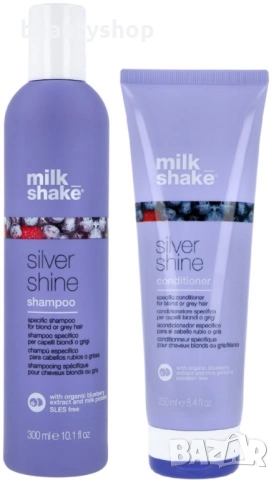 комплект за матиране на руса коса milkshake silvershine