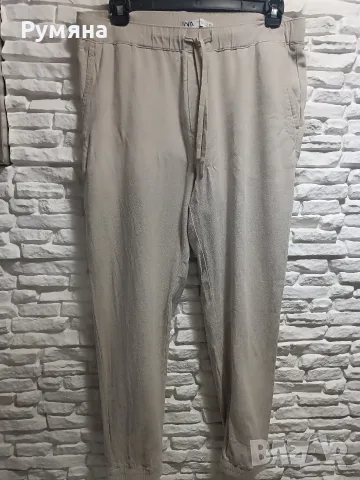 Zara-дамски,летен панталон,лек потур, снимка 3 - Панталони - 55832117