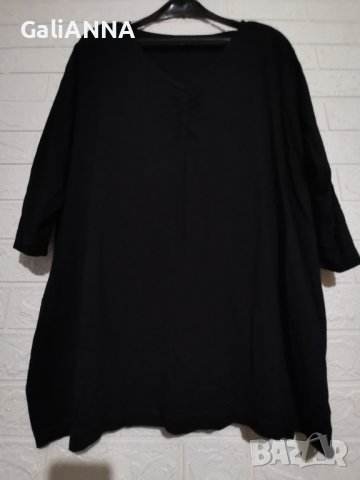 СТРАХОТНА ТУНИКА В ЧЕРНО 2XL-3XL