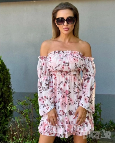 флорални рокли , снимка 3 - Рокли - 52022987