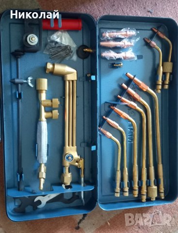 Комплект за газово рязане и заваряване, снимка 3 - Други инструменти - 41902331