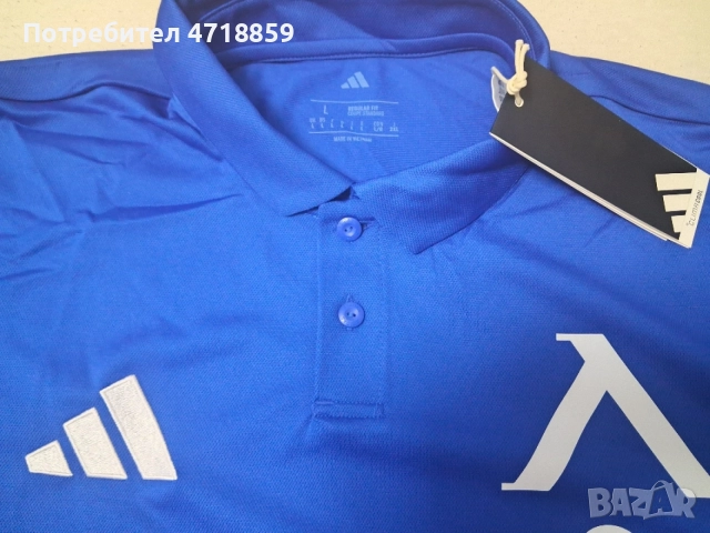 Поло фланелка ADIDAS на "Левски" 1914, снимка 5 - Футбол - 55709452