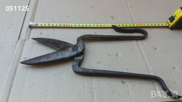 Кована абаджийска ножица , снимка 8 - Антикварни и старинни предмети - 41042873