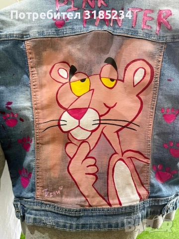 Ръчно рисувано яке, снимка 6 - Якета - 52116217