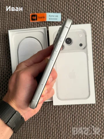 КАТО НОВ❗️iPhone 17 Pro Silver🔥 ГАРАНЦИЯ❗️256GB⚠️, снимка 5 - Apple iPhone - 55932166