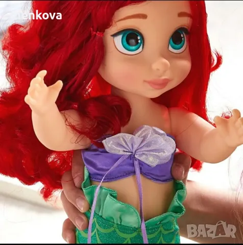 Оригинална кукла Ариел Малката русалка от Disney Store - Disney Animators' Collection Цена 68лв., снимка 7 - Кукли - 48342070