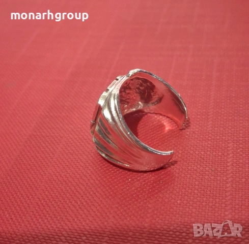 Сребърен пръстен /скъсан/, снимка 2 - Пръстени - 53515695