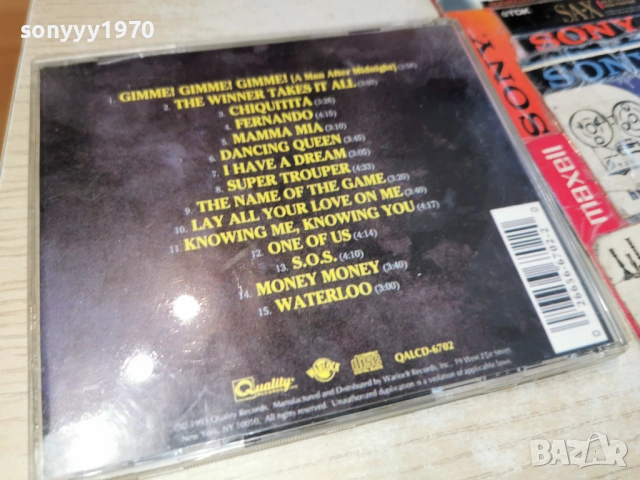 RICHARD CLAYDERMAN ABBA CD 0903261829H2E6R, снимка 8 - CD дискове - 53771425