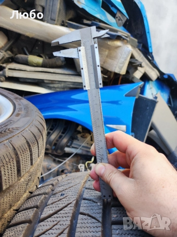 Продавам джанти 17 цола 5x110 с почти нови зимни гуми 225/45/17, снимка 9 - Гуми и джанти - 52668252