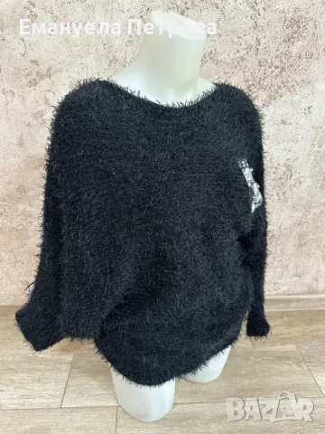 Дамски пуловер - рокля пуловер - тип туника, снимка 4 - Блузи с дълъг ръкав и пуловери - 48071421