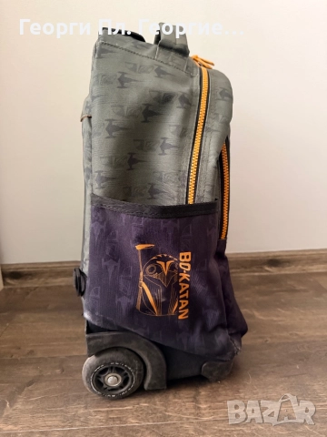 Ученическа чанта на колела COOLPACK Mandalorian, снимка 3 - Раници - 52773473