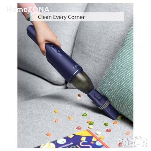 Ръчна портативна прахосмукачка Anker Еufy HomeVac H11, син, снимка 3 - Прахосмукачки - 35985556