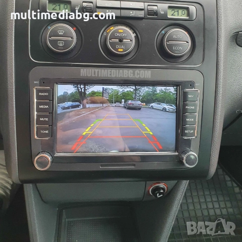 Volkswagen Touran 2003-2010 7" Мултимедия Навигация Android, снимка 3 - Аксесоари и консумативи - 51667053