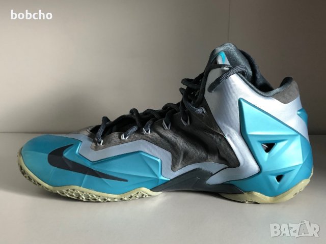 Nike LeBron 11 XI Gamma Blue 616175-401Gently, снимка 6 - Спортни обувки - 38614881