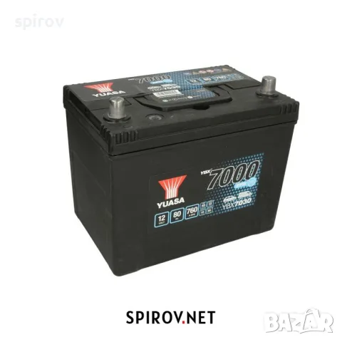 Акумулатор Yuasa 12V 80Ah/760A YBX7000 EFB Start Stop Plus