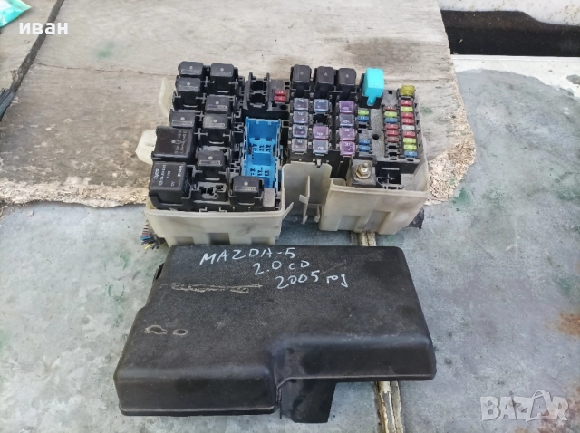 Бушонно табло бушониера за Мазда 5 2.0 CD. 143 кс. 2005 год., снимка 3 - Части - 51746076