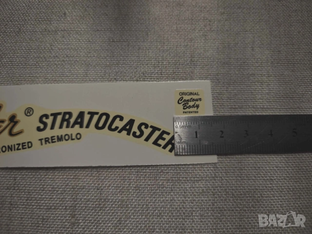 Ваденки Fender Stratocaster 1968/71 (CBS 70's) Custom Shop, снимка 10 - Китари - 53639295