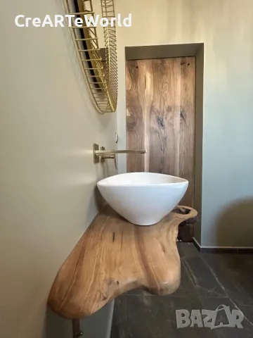 Плот за баня и кухня помощен плот работен плот Масивна дървесина, снимка 3 - Други - 33435958