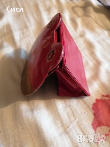 Кожена малка жаба портомоне, снимка 4 - Други - 39218838