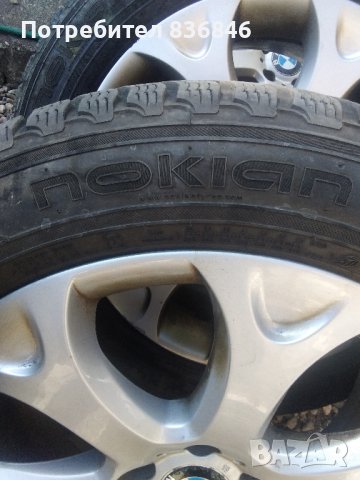 джанти с гуми 19цола БМВ Х5 9J X 19 ET 48 5X120 централен отвор 74.1 заедно с гумите , снимка 8 - Гуми и джанти - 41966327