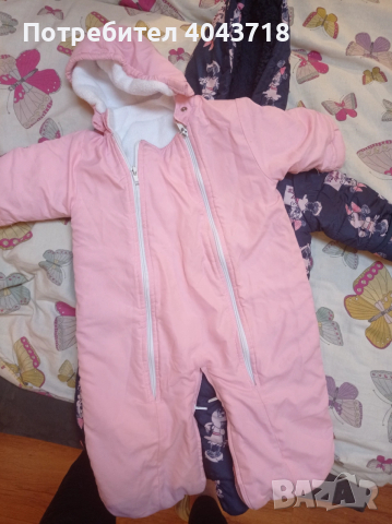 Бебешки космонавти 68 размер(от 3-6 месеца), снимка 2 - Комплекти за бебе - 53222283