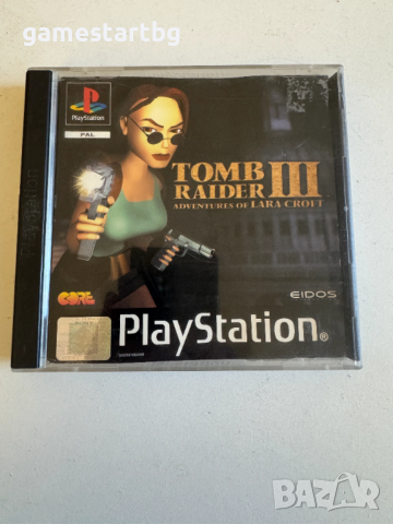 Tomb Raider III Adventures of Lara Croft за PS1