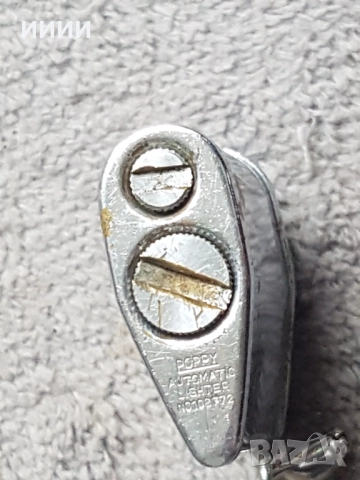 Бензинова запалка POPPY, снимка 3 - Антикварни и старинни предмети - 52289968