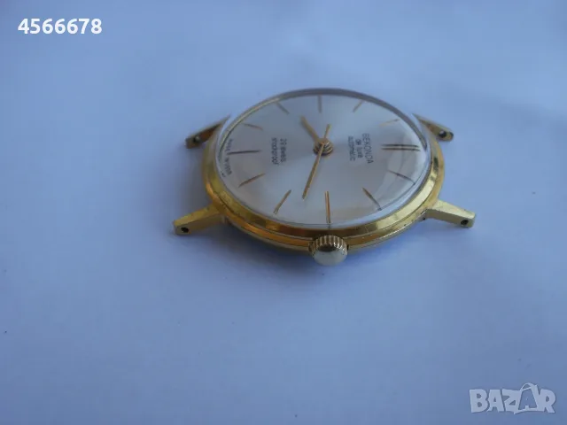 Poljot de luxe Полет мъжки руски 29 J. позлатен 20 мик. ръчен часовник , снимка 4 - Мъжки - 55934106