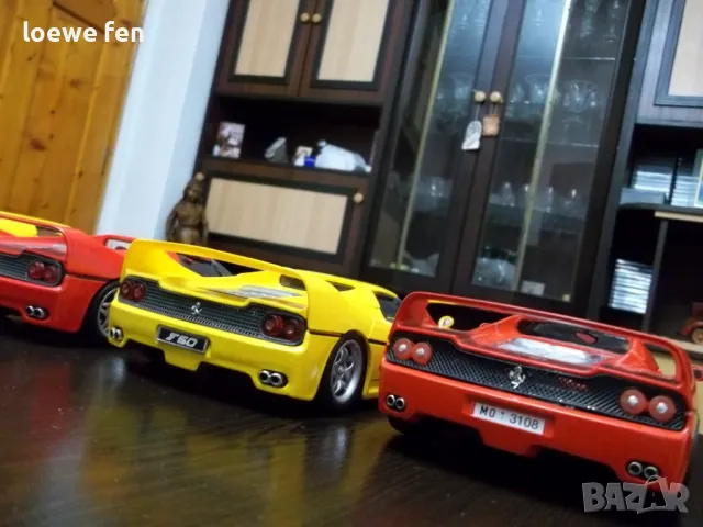 5 броя комплект Ferarri F50 Hard Top ferari ferrari - мащаб 1 18, снимка 8 - Колекции - 48384876