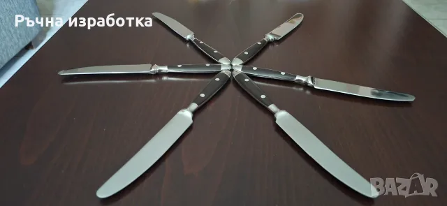 нож 6бр.rostfrei немски основен нож прибори за хранене комплект, снимка 18 - Прибори за хранене, готвене и сервиране - 55953211