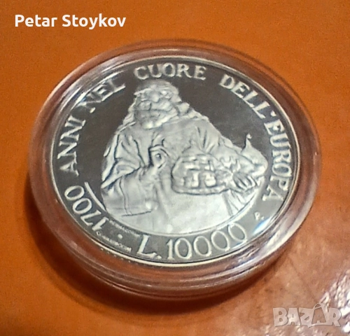 Сребърна монета., снимка 7 - Нумизматика и бонистика - 52416489