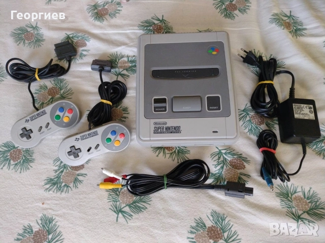 Продавам Super Nintendo Entertainment System (SNES)