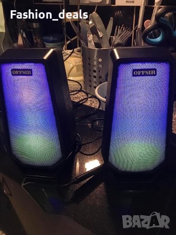 Нов USB Високоговорител за компютър, Bluetooth/RGB светлинни ефекти Игри, снимка 8 - Друга електроника - 41466102