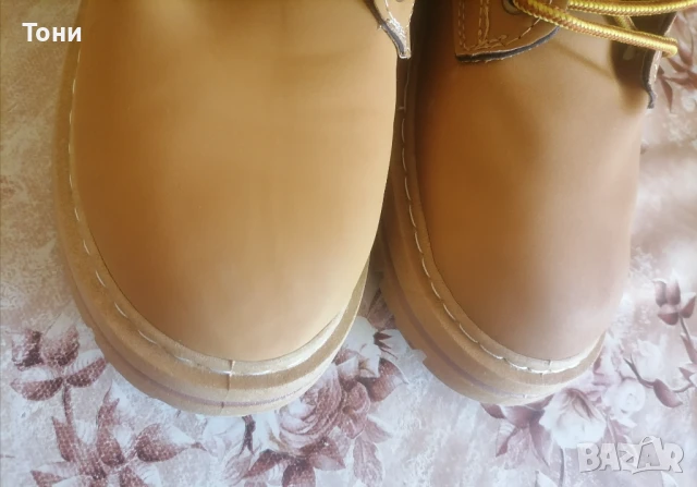 Нови Кожени Мъжки Боти 44, снимка 16 - Мъжки боти - 51007967