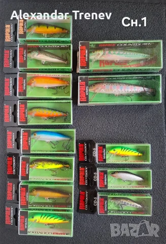 Воблери Rapala Countdown