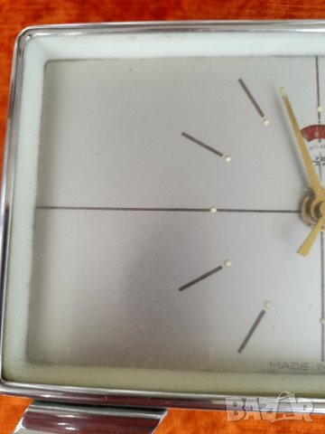 Стар механичен будилник , снимка 4 - Антикварни и старинни предмети - 42376773