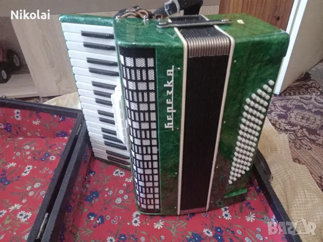 Акордеон руски Берьозка ретро 